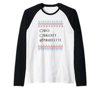 Gentile Coquine Noël Mauricette Pull Moche Manche Raglan
