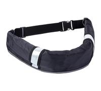 Gentille de Ceinture pour Adultes, Pack de Ceinture Gonflable Automatique, Vie Gonflable avec sifflet et Bande réfléchissante, ne Pas inclure des cylindres à gaz, des Noirs, Vestes pour Adultes