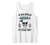 Gentille mais Pas Stupide Cadeau Insolite Humour Femme ado Débardeur