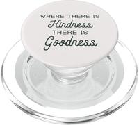Gentillesse Bonté Soyez Gentil Positivité Changez Amour Mieux PopSockets PopGrip pour MagSafe