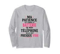 Gentillesse Niveau Faible Presque Vide Humour Sarcastique Manche Longue