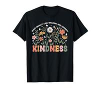 Gentillesse Paix Égalité Amour Espoir Diversité Floral Be Kind T-Shirt