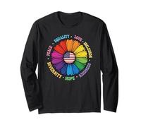 Gentillesse Paix Equalité Amour Inclusion Hope Diversity Manche Longue