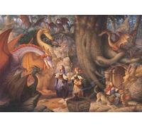 Gentils Dragons - Puzzle 500 Pièces Anatolian