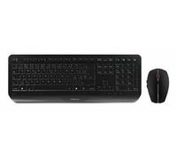 GENTIX DESKTOP - Ensemble clavier et souris - sans fil - 2.4 GHz - Tchèque/Slovaque - commutateur : CHERRY LPK - noir