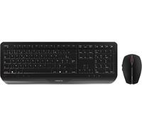 Gentix Desktop, Ensemble Clavier Et Souris Sans Fil, Disposition Française (Azerty) Radio 2,4 Ghz, Repose-Poignets Intégré, Souris Symétrique, Noir