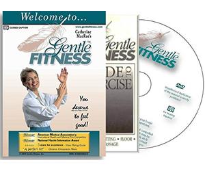 Gentle Fitness DVD - The Original Award-Winning Chair Exercise / Chair Yoga Home Program for Seniors, People Living with Stiffness, Stamina Issues. Therapeutic Breathing, Smart, Fun, and Easy-to-Follow. You Deserve to Feel Good! Free, 20-pg Guide to Exercise.