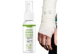 Gentle Formula Adhesive Remover - Fast Acting Glue Cleaner, 3.62 Inch Removal Skin Solution, Care Essential with No Sting Formula, Medical Aid with Travel Size, Cleaning Liquid for Home Use