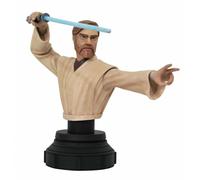 Diamond Select Toys Buste Obi Wan (Star Wars Clone Wars) Échelle 1/7