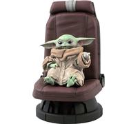 Star Wars The Mandalorian Child in Chair 1/2 Scale Statue