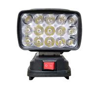 Gentle Illuminations Lampe de travail LED avec lueur douce, sans USB | Sortie pour réduire la consommation d'énergie pour des applications économiques sur les chantiers de travail avec protections