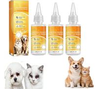 Gentle Pet Eye Care Drops| Pet Tear Stain Remover Serum (3Pcs, 30ml) | Pet Eye Stain Remover Essence Nourishing Drops| Cleaning The Eye Area for Dogs & Cats