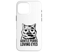Gentle Purrs Loving Eyes Cat Lover Cat Lover Feline Pet Meow Love Cats Coque pour iPhone 16 Pro Max