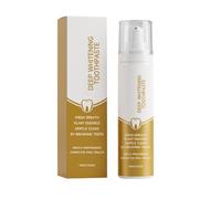 Gentle Stain Remover Cooling Toothpaste, Portable Daily Hygiene Toothpaste | Ideal for After-Meal, Bedtime, Home, Travel and Business Trips 100g