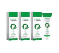 Gentle Stain Removing Probiotic Whitening Toothpaste, Mint Toothpaste | Supports Healthy Gums, Delivers Fresh Breath & Enamel Protection for Daily Oral Hygiene