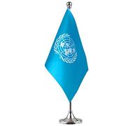 GentleGirl.USA World Drapeau International 8.2" x 5.5'',11.8" United Nations Flag