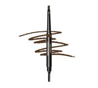 Gentlehomme Crayon à Sourcils Homme Noir Facile à Définir Sourcils et Barbe à Remplir Brosse 2 en 1 et Stylo Ultra-Mince Imperméable Anti-taches Résistant à la Transpiration Durable