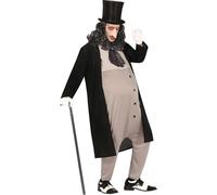 Gentleman canaille Identité secrète Personnage de film Nuit magique d'Halloween, Taille : 48 - 50 (M) Couleur : Noir