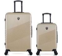 gentleman farmer - lot de 2 - valises grand format et cabine peter - beige beige G