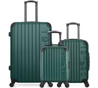 gentleman farmer - lot de 3 - valises grand format, cabine et cabine xxs porter - vert fonce vert fonce G