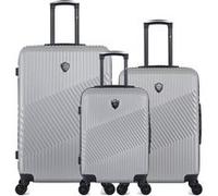 gentleman farmer - lot de 3 - valises grand format, weekend et cabine peter - gris gris G