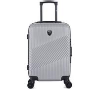 Valise Cabine ABS/PC PETER 4 Roues 55 cm - gris - GENTLEMAN FARMER 55x35x21cm