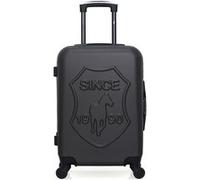 GENTLEMAN FARMER - Valise Cabine ABS DAMON 4 Roues 55 cm Gris