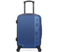 gentleman farmer - valise cabine liam 55 cm 4 roues - marine marine G