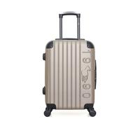 GENTLEMAN FARMER - Valise Cabine ABS PORTER 4 Roues 55 cm Beige