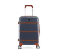 Valise Cabine WALTER 55 cm 4 Roues - gris - GENTLEMAN FARMER 55x35x21cm