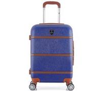 Valise Cabine WALTER 55 cm 4 Roues - bleu - GENTLEMAN FARMER 55x35x21cm