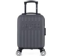 gentleman farmer - valise cabine xxs archie 46 cm 4 roues - gris fonce gris fonce G