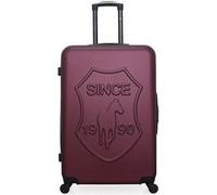 gentleman farmer - valise grand format abs damon 4 roues 75 cm - bordeaux bordeaux G