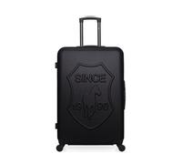 GENTLEMAN FARMER - Valise Grand Format ABS DAMON 4 Roues 75 cm Noir