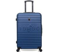 GENTLEMAN FARMER - Valise Grand Format ABS FRED-A 4 Roues 70 cm Bleu