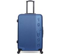 gentleman farmer - valise grand format abs liam 4 roues 75 cm - marine marine