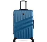 - valise grand format abs/pc peter 4 roues 75 cm - marine
