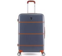 gentleman farmer - valise grand format abs/pc walter 4 roues 75 cm - gris fonce gris fonce G