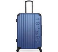 gentleman farmer - valise grand format abs porter 4 roues 75 cm - marine marine G