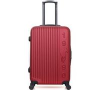 gentleman farmer - valise weekend abs liam 4 roues 65 cm - bordeaux bordeaux G