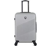 gentleman farmer - valise weekend abs/pc peter 4 roues 65 cm - gris gris