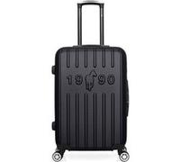 - valise weekend abs archie 4 roues 65 cm - noir
