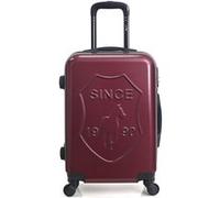 gentleman farmer - valise weekend darcy 65 cm 4 roues - bordeaux bordeaux G