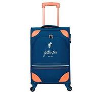 gentleman farmer - valise weekend polyester matthew 4 roues 67 cm - marine marine