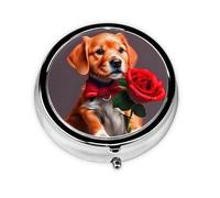 Gentleman-Like Doga Petite boîte à pharmacie à trois compartiments qui peut être placée dans votre poche ou votre sac à main et peut stocker des vitamines.