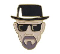 Gentleman Mörder Pins BR BA Respins pour sac à dos et jeans - Broche en émail Breaking Bad Mode, Normale, Métal non précieux