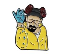 Gentleman Mörder Pins BR BA Respins pour sac à dos et jeans - Broche en émail Breaking Bad Mode, Normale, Métal non précieux