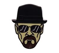 Gentleman Mörder Pins BR BA Respins pour sac à dos et jeans - Broche en émail Breaking Bad Mode, Normale, Métal non précieux