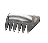 Gentleman Wide Tooth Peigne À Double Face Classique Huile Lisse Styling Brosse À Cheveux Anti-statique Brosse À Cheveux Pratique Et PratiqueMignon et pratique