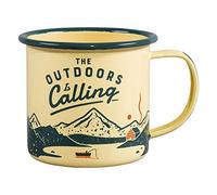 Gentlemen's Hardware GEN321 Mug en émail pour l'extérieur Jaune